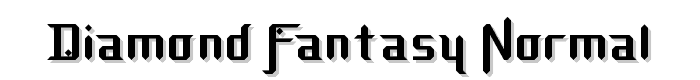 Diamond Fantasy Normal font